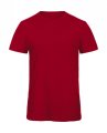Heren T-shirt Biologisch B&C Inspire Slub Chic Red